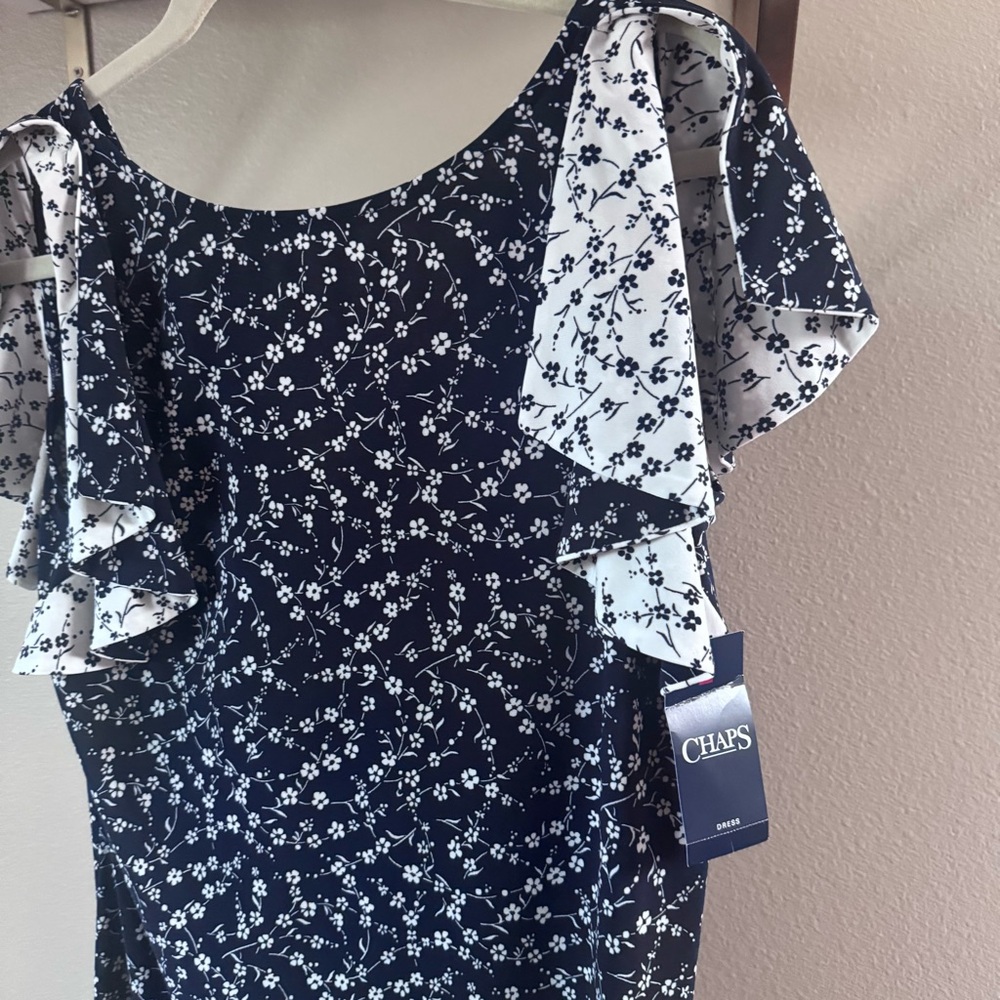 NWT Chaps Floral Dress
